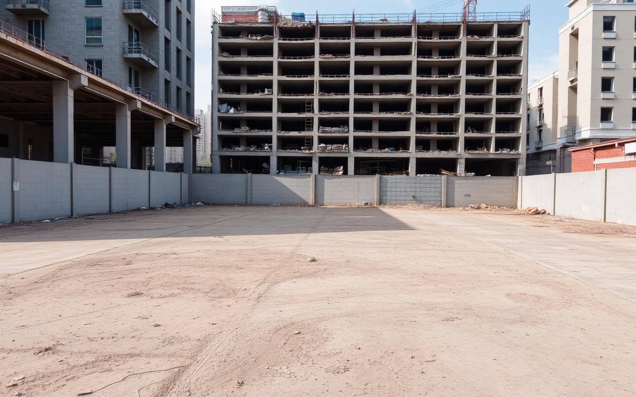 Demolare clădire industrială București — după